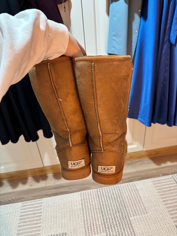 Kahverengi Ugg Süet Bohem Kadın Bot - Görsel 2