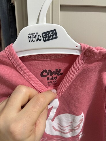 Civil Civil baby 6-9 ay kız bebek tulum