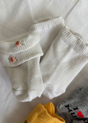 HelloBaby 0-3 ay bebek çorabı (5 adet)