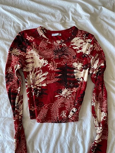 bershka çin crop
