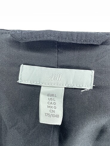 l Beden siyah Renk H&M Yelek %70 İndirimli.