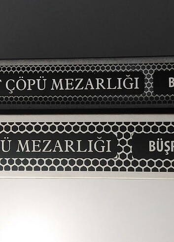  Beden Kibrit Çöpü Mezarlığı (özel baskı) 