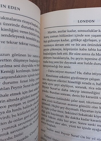 Beden Martin Eden- Jack London- kumsaati yayınları
