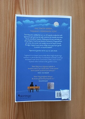 Zamanı Durdurmanın Yolları- Matt Haig- Domingo yayınları