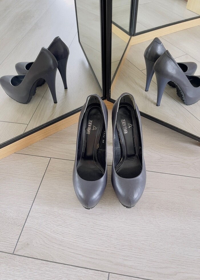 PLATFORM İNCE TOPUK AYAKKABI - Görsel 2