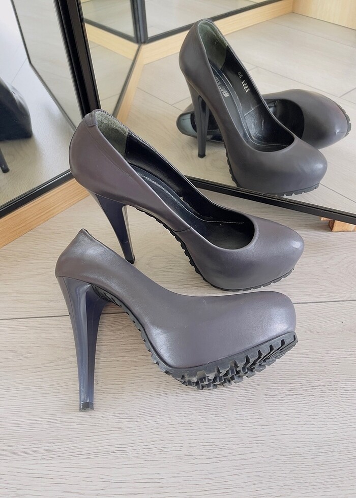 PLATFORM İNCE TOPUK AYAKKABI - Görsel 3