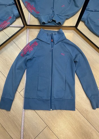 PUMA Yüksek Yakalı Spor Ceket - Görsel 7