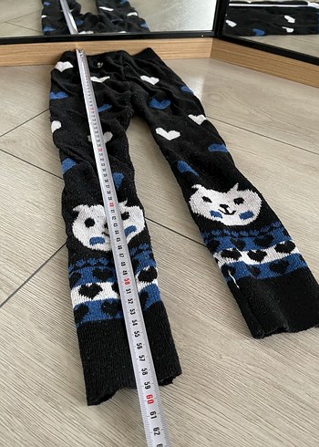 Kız Çocuk Triko Tayt - Görsel 2