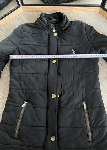 USP Siyah Kadın Midi Ceket - Görsel 4