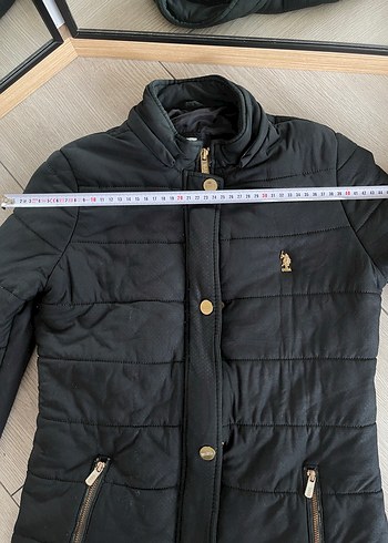 USP Siyah Kadın Midi Ceket - Görsel 5