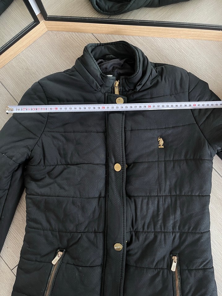 USP Siyah Kadın Midi Ceket - Görsel 5