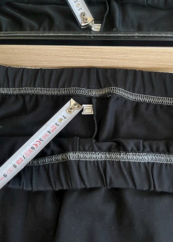 Siyah Kadın Spor Tayt Midi Boy - Görsel 4