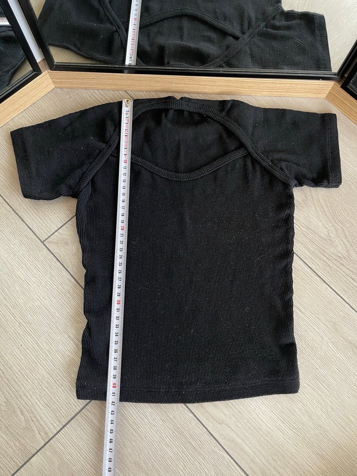 Siyah Kadın Tshirt - Görsel 2