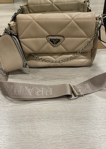 Bej Deri Kadın Çanta - Görsel 4