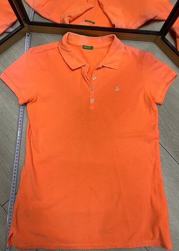 Turuncu Polo Tişört - Görsel 4