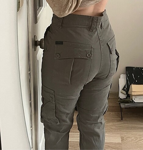 l Beden haki Renk kargo pantolon