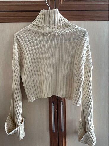 Kısa boğazlı kazak - Görsel 2