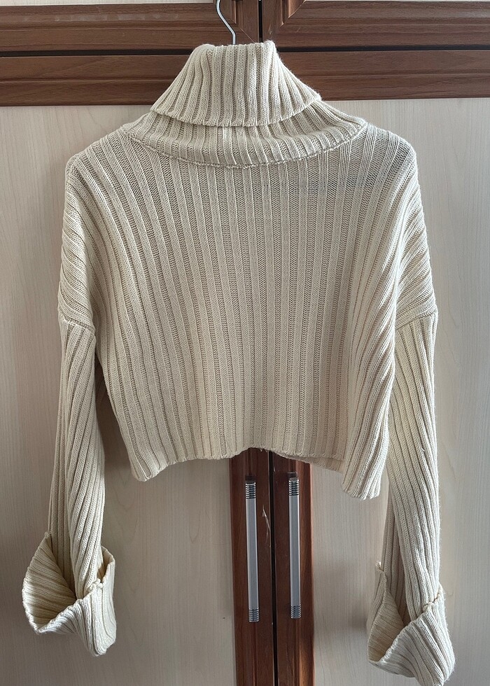 Kısa boğazlı kazak - Görsel 2