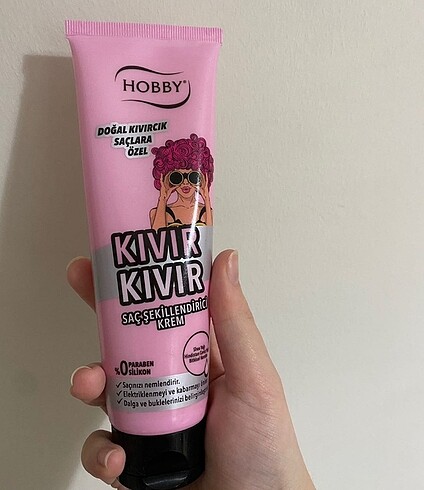 Hobby Kıvır Kıvır Saç Kremi