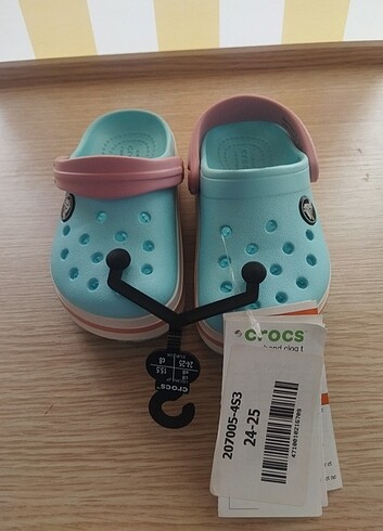 Crocs marka 24_25 numara terlik. Sıfır, etiketli. #twıgy #terli