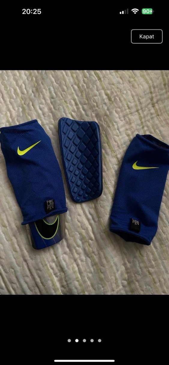 Mavi Metal Nike Neymar Shin Guard - Görsel 2