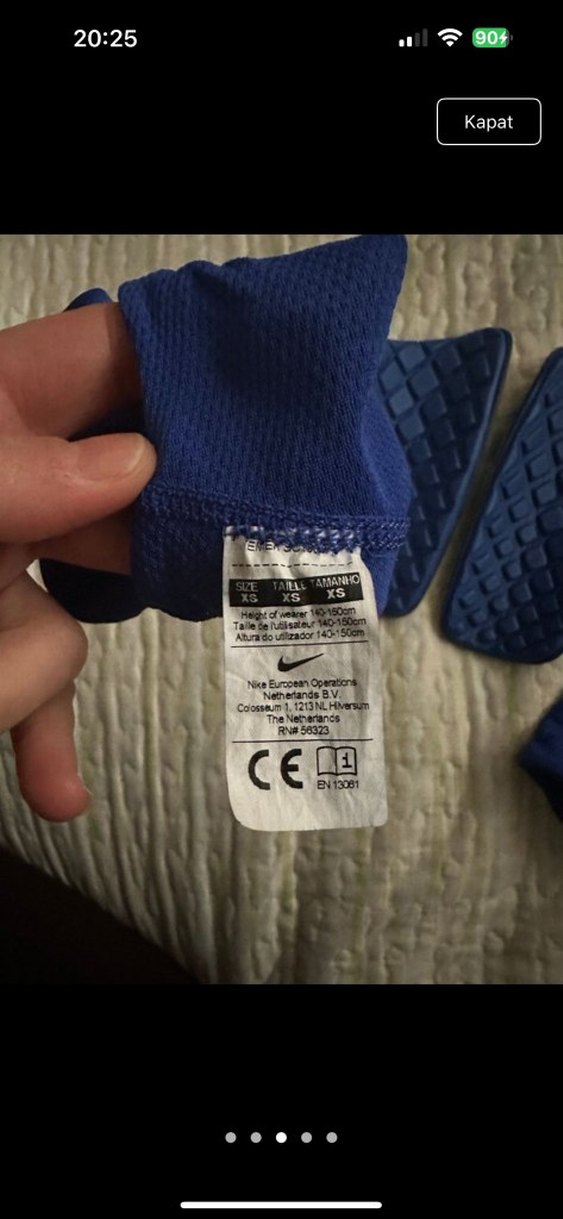 Mavi Metal Nike Neymar Shin Guard - Görsel 5