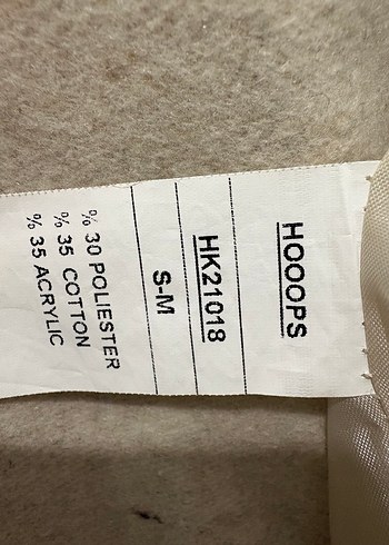 Bej Düğmeli Kadın Keten Midi Kaban - Görsel 5