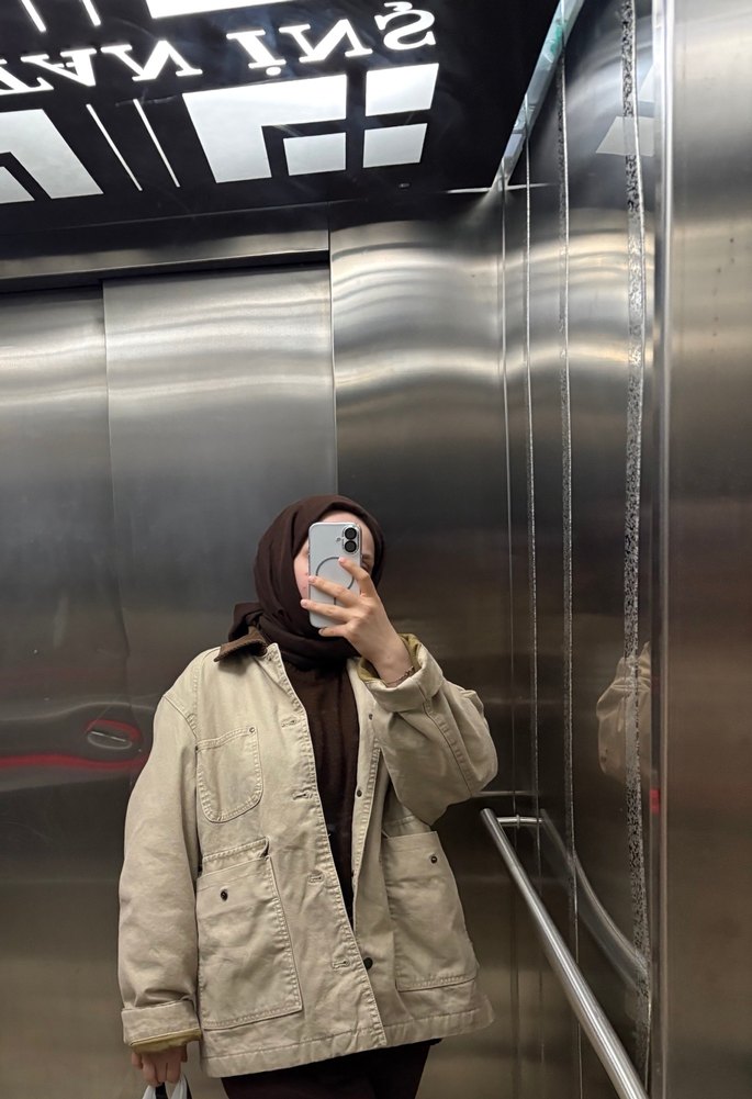 Bej Erkek Düğmeli Süet Ceket - Görsel 3