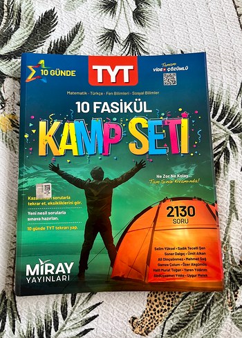 TYT 10 Fasikül Kamp Seti - Miray Yayınları