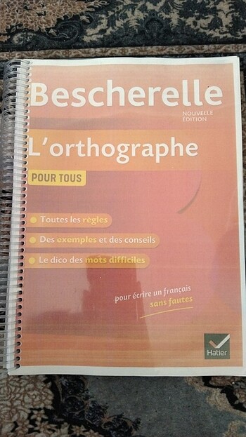 Fransızca bescherelle l'orthographe