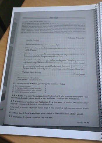 Expression écrite A2, Niveau 2 - Görsel 4