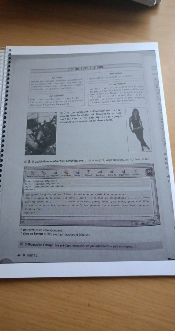 Expression écrite A2, Niveau 2 - Görsel 3