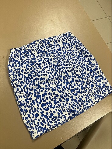 Koton zebra desenli etek