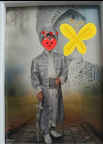 Şehzade sünnet elbisesi
