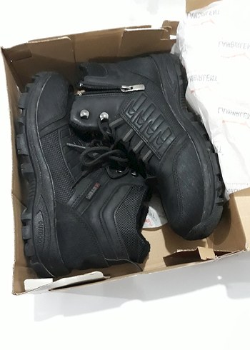 Erkek Siyah Kauçuk Spor Tarzı Bot - Görsel 8