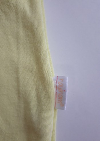 Sarı Bebek Uzun Kollu çıtçıtlı Tulum - Görsel 3