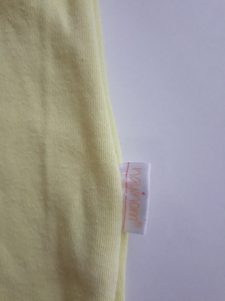 Sarı Bebek Uzun Kollu çıtçıtlı Tulum - Görsel 3