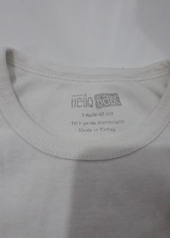 Bebek Erkek-kız  Beyaz Kolsuz Pamuklu zıbın - Görsel 2