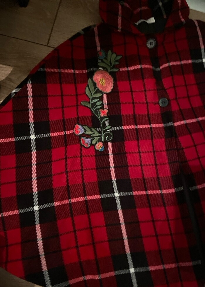 Kız çocuk panço - Görsel 2