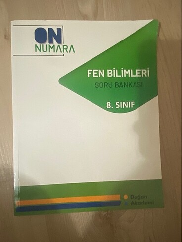 Fen bilimleri soru bankası - 8. Sınıf