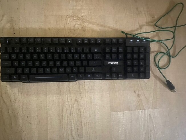 Diğer Getorix Gaming Keyboard ışıklı - kablolu oyuncu klavyesi