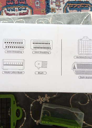 Çok Fonksiyonlu sebze Dilimleyici - Görsel 2