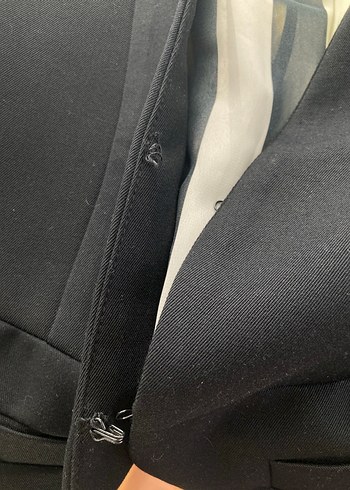 s Beden Siyah Kadın Blazer Ceket