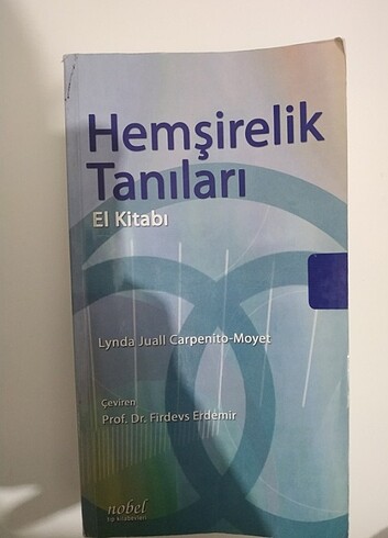 Hemşirelik Tanilari El kitabı.