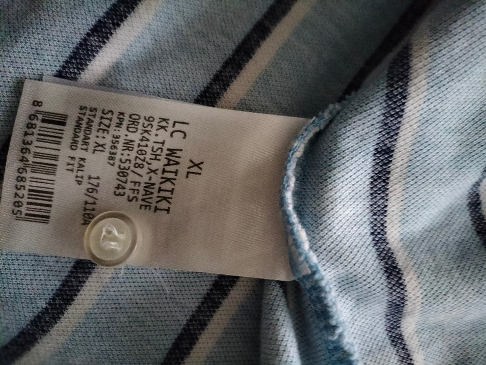 Mavi Erkek Polo Tişört - Görsel 3