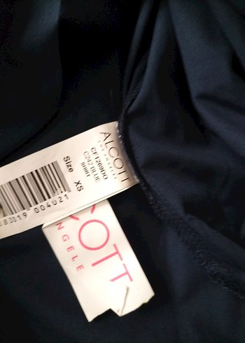 Düğmeli Lacivert Keten Kadın Gömlek - Görsel 4