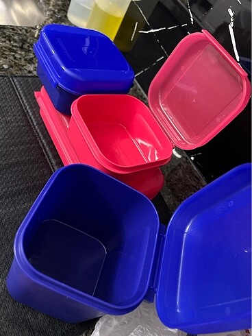 Tupperware özel kare set