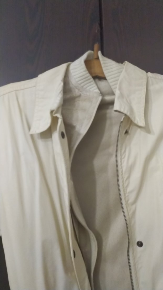 Kadın Beyaz Midi Trençkot Kemerli - Görsel 3