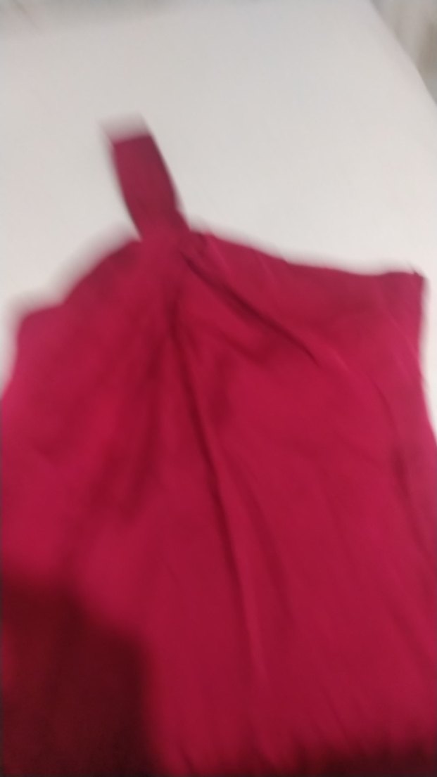 Bordo Drapeli Uzun Abiye Elbise - Görsel 2