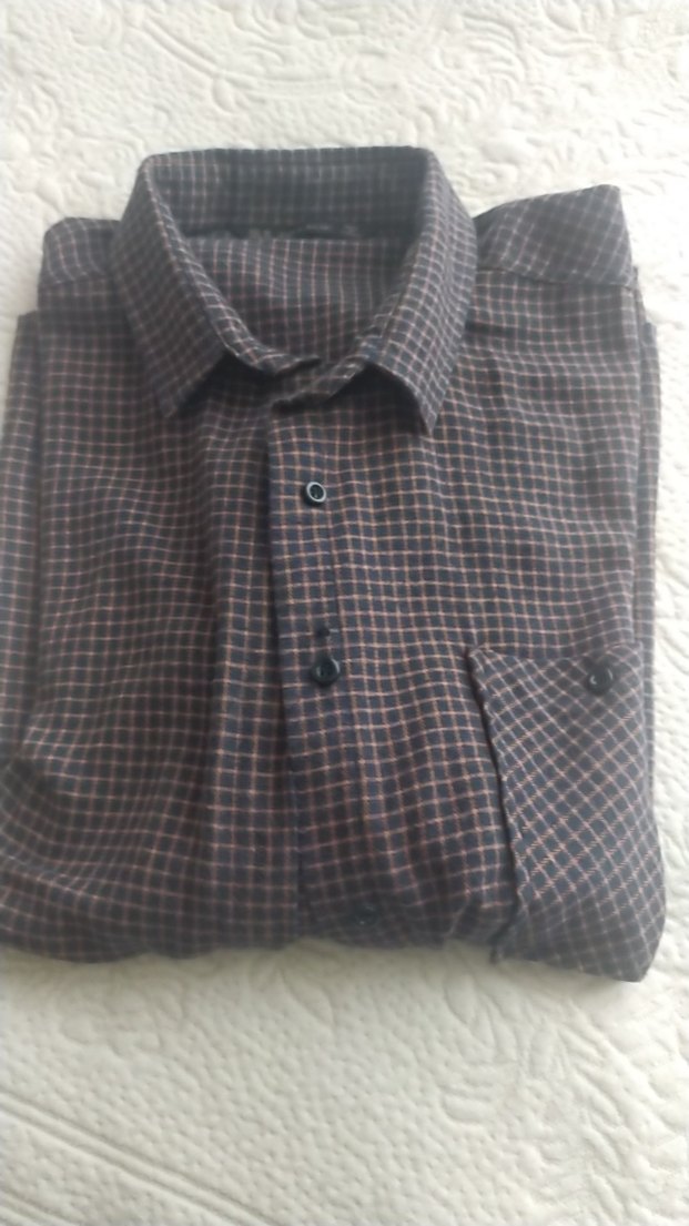 ekose kadın gomlek - Görsel 2